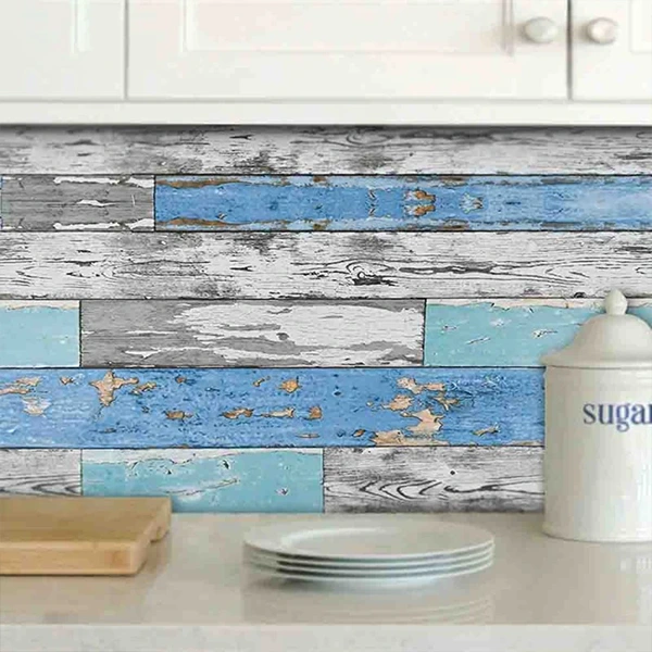 Wood Plank Wallpaper Self-Adhesive