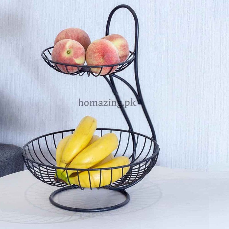 Double Layer Fruit Basket