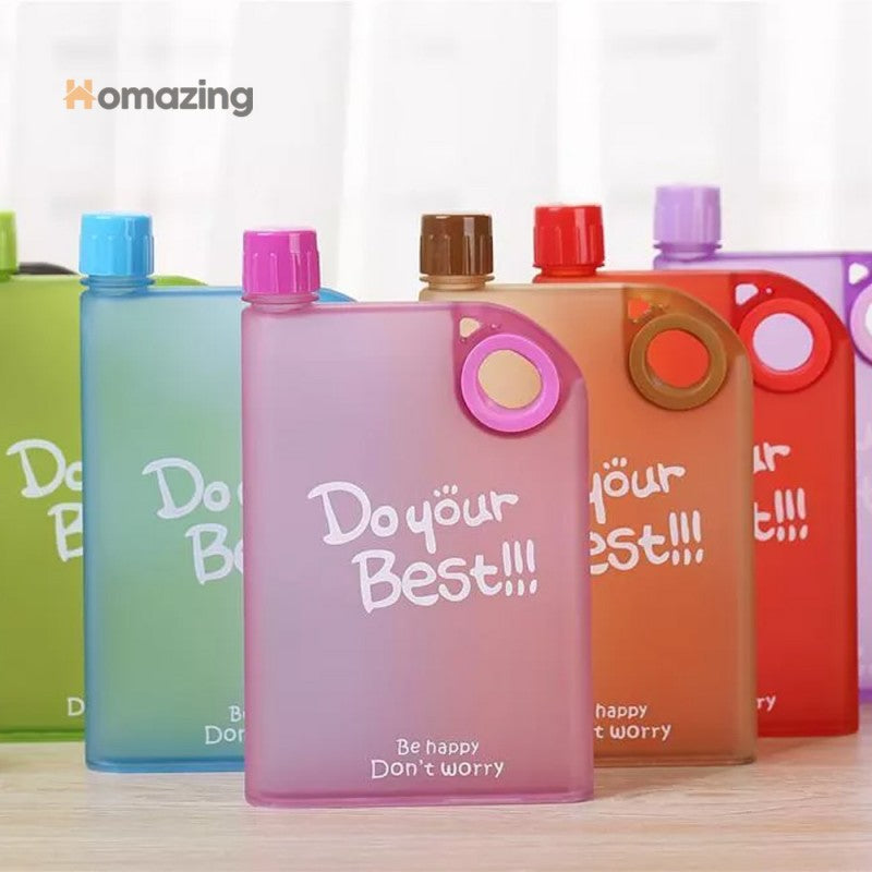 Notebook Shaped Creative Water Bottle 370 ml