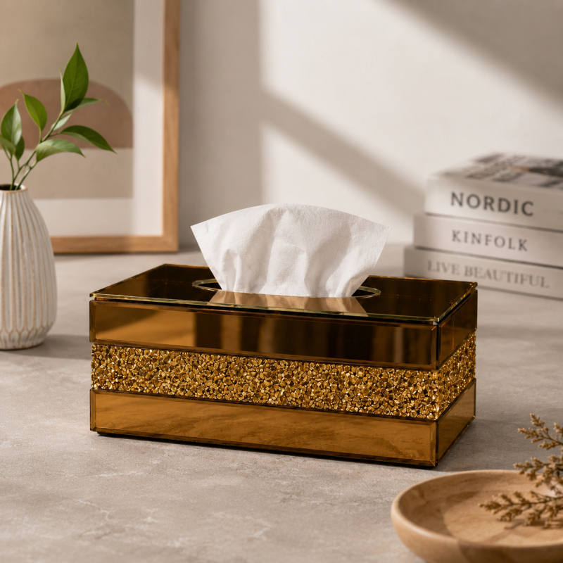 Modern Tissue Box Elegant Decorative Tissue Holder