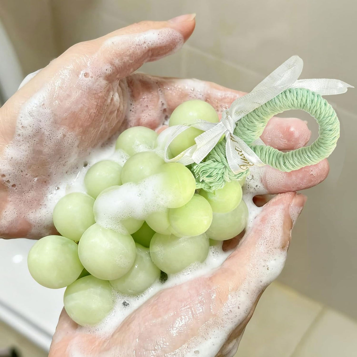 Grape-Shaped Hanging Soap & Fragrance Freshener