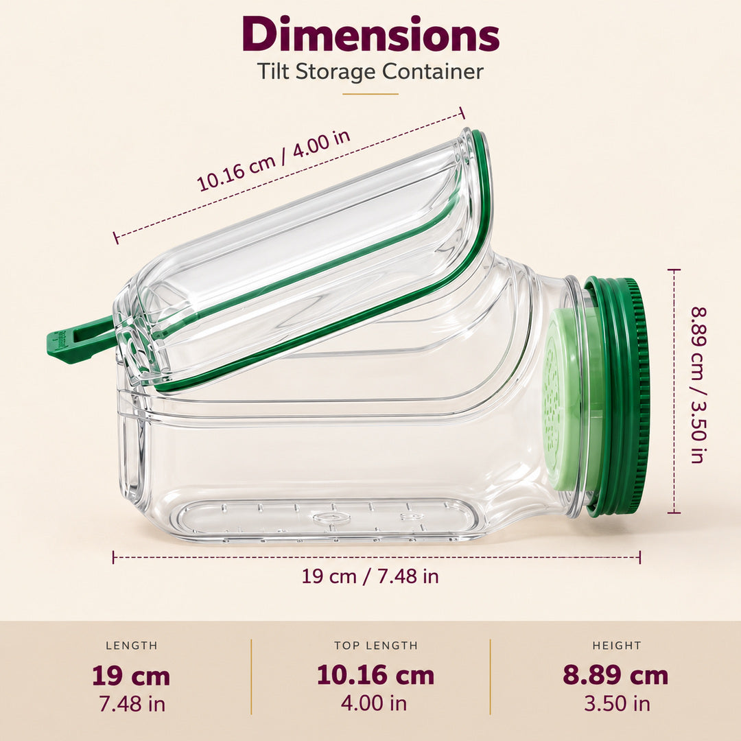 Portable Salad & Meal Prep Jar with Dressing Cup