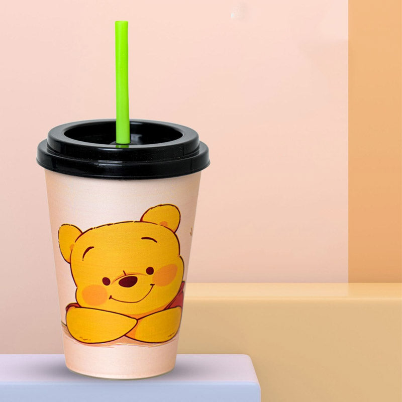 Reusable Drinking Cup With Straw