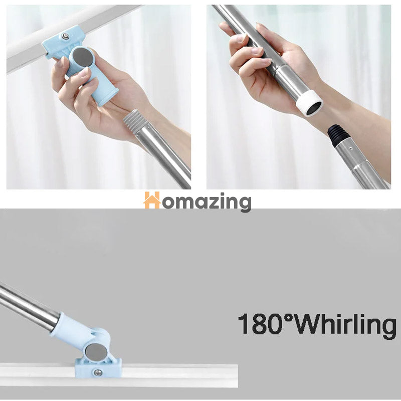 Silicone Magic Broom Floor Wiper