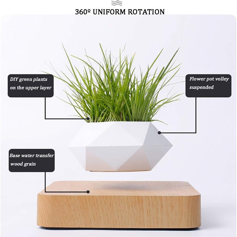 Magnetic Floating Flower Pot