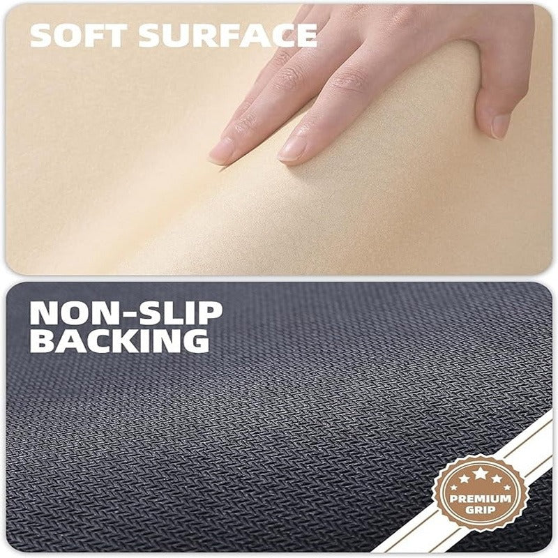 Anti-Slip Dish Drying/Dining Table Mat-Diatomaceous Design