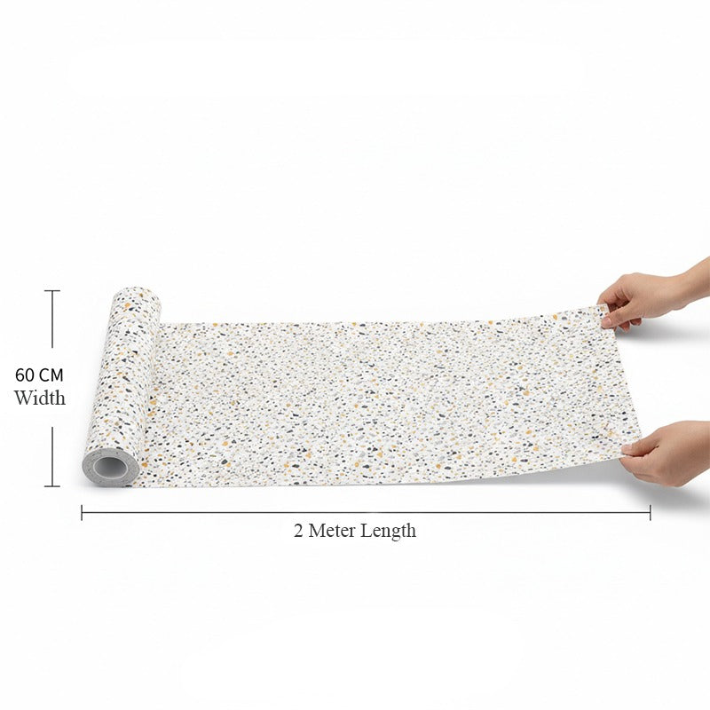 Marble Adhesive Sheet Chic Terrazzo Design