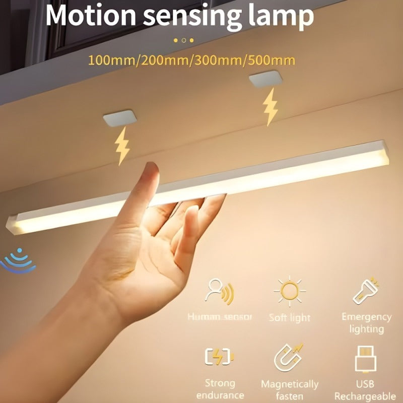 USB Rechargeable Motion Sensor LED Cabinet Light