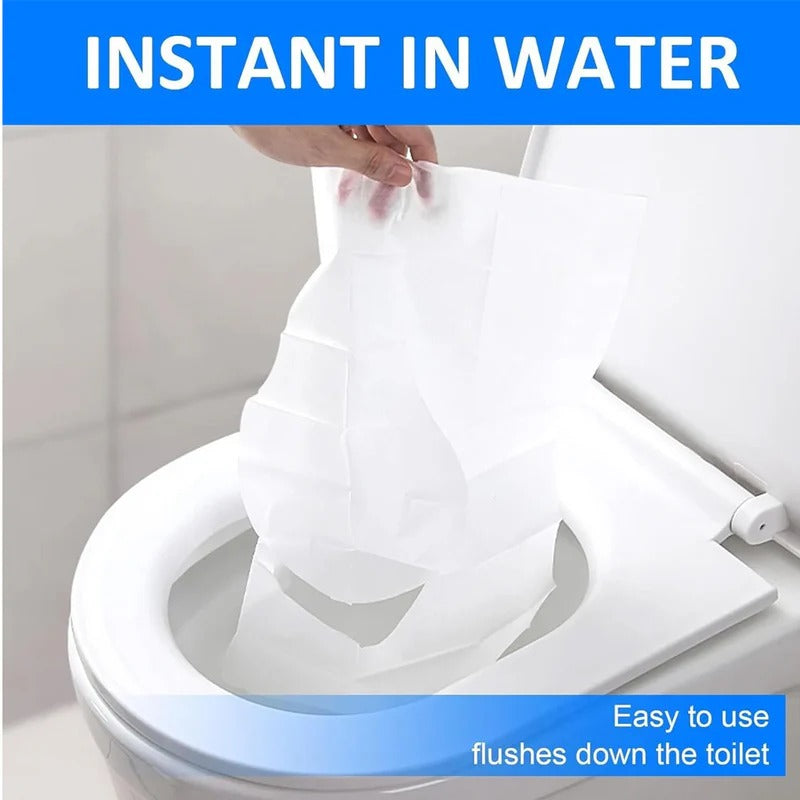 Toilet Seat Cover 10Pcs Disposable In Water