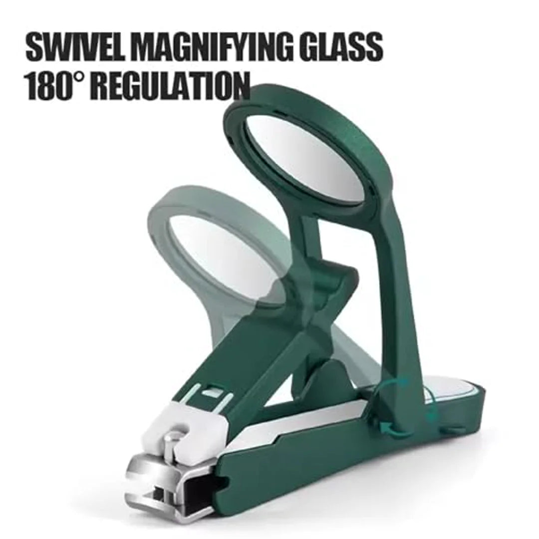 Nail Clipper With Magnifying Glass