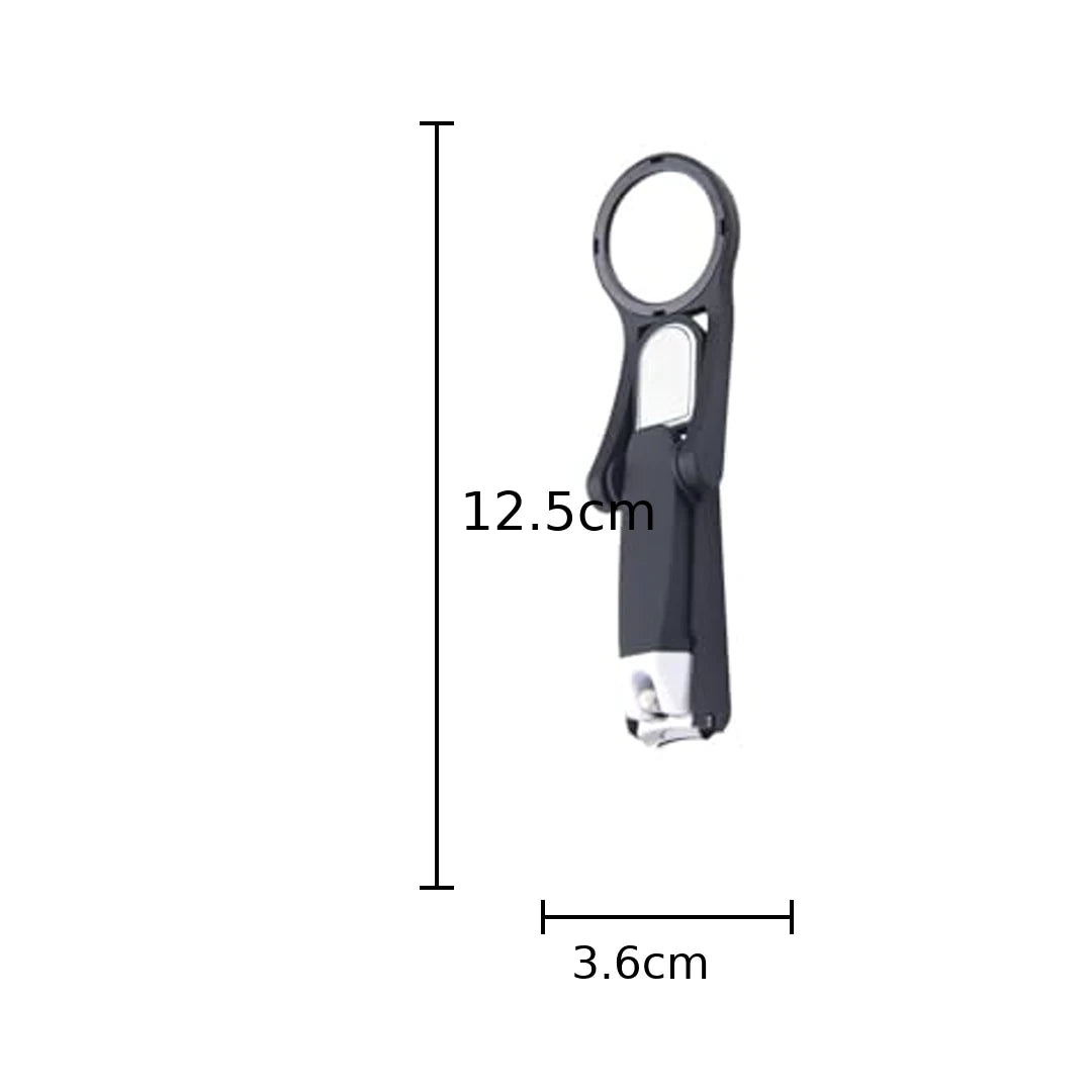 Nail Clipper With Magnifying Glass