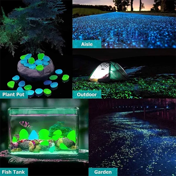 Magical Luminous Glowing Stones Pack Of 100pcs