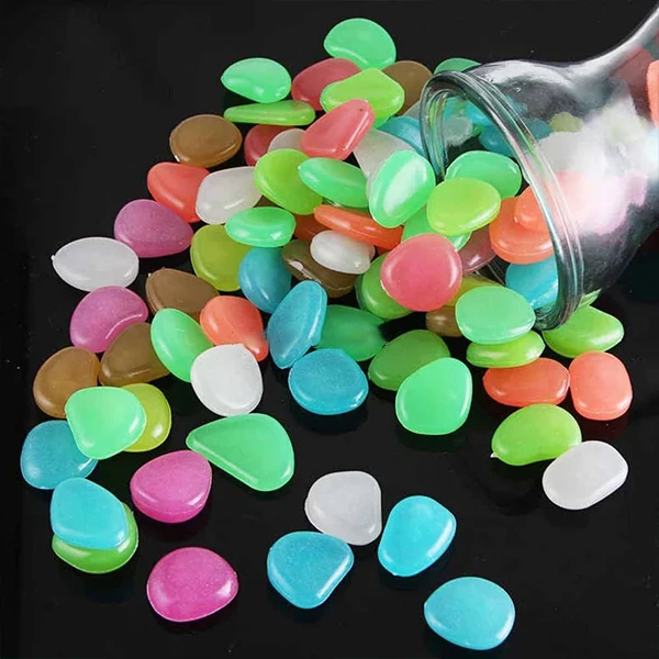 Magical Luminous Glowing Stones Pack Of 100pcs