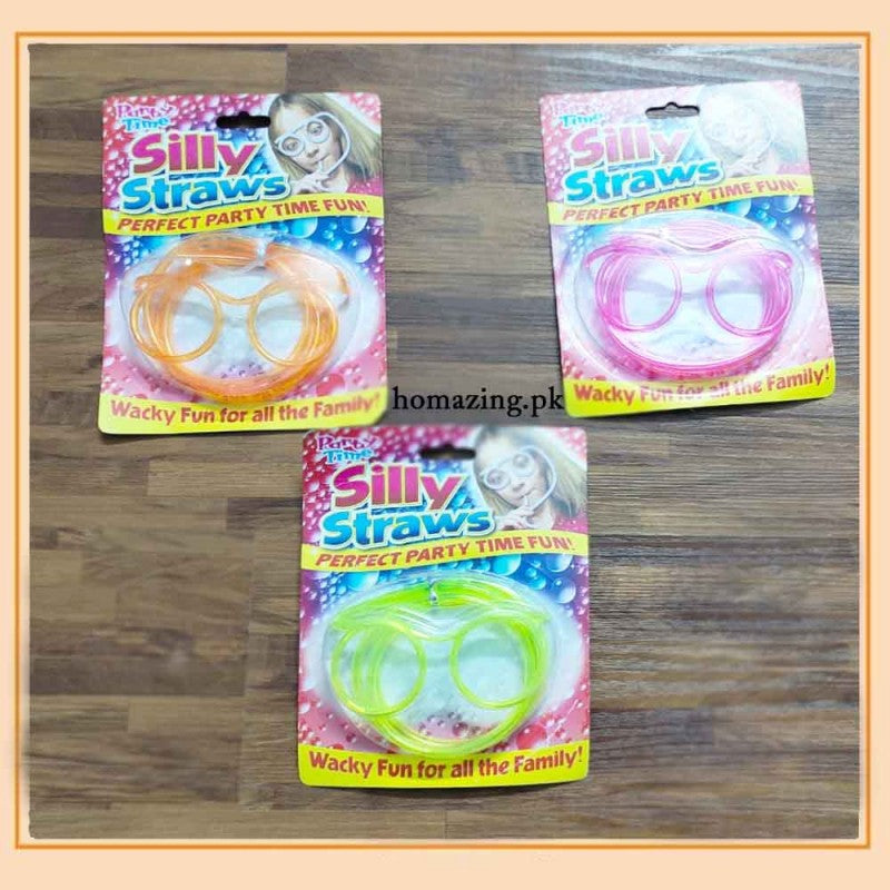 Creative Eyeglasses Straw Drinking