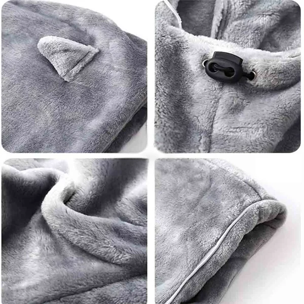 Cute Winter Hedging Face Mask Cap