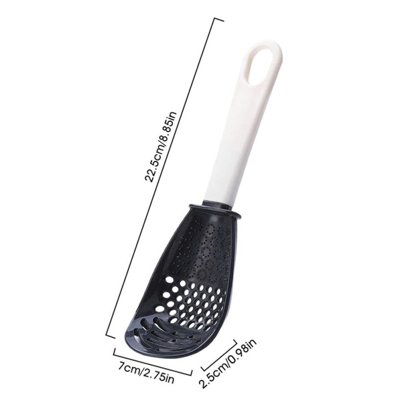 Grinding Cooking spoon & Draining Colander