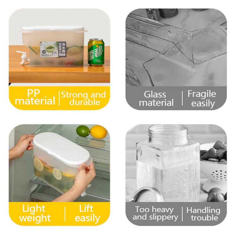 Cold Juice Beverage Dispenser Cooler 3.5