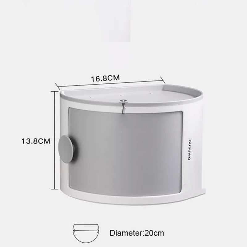 3Pcs Corner Shelf Organizer Wall Mounted