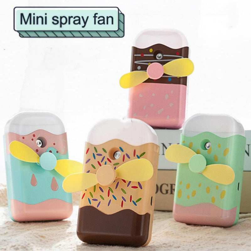 Mini USB Spray Fan Rechargeable