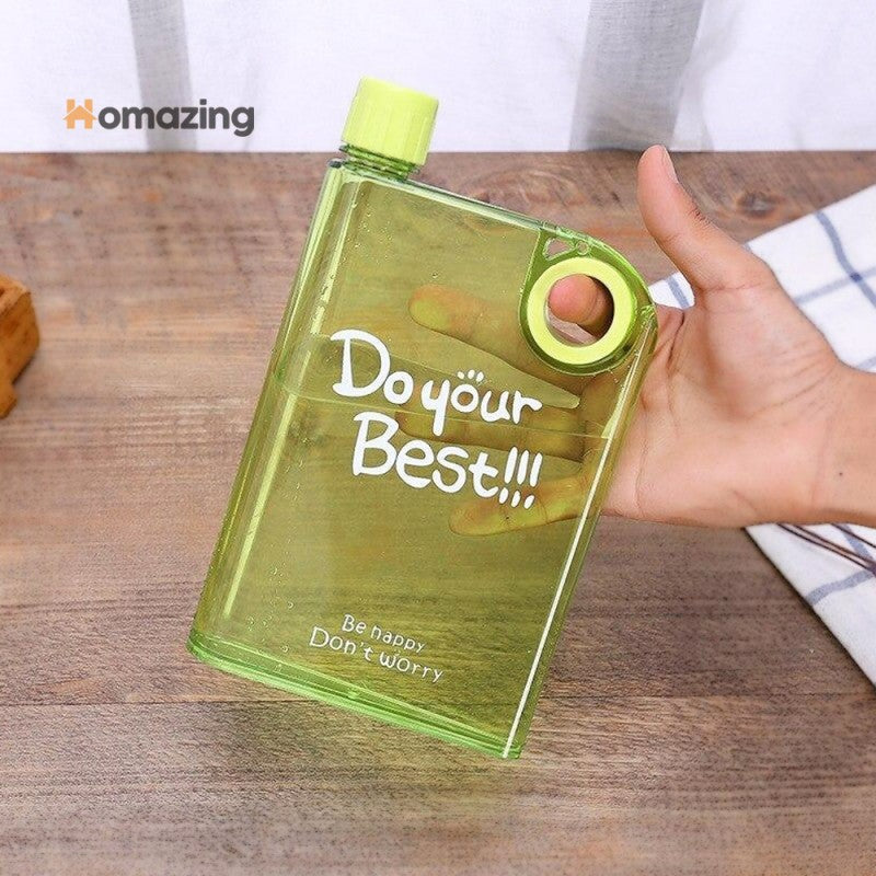 Notebook Shaped Creative Water Bottle 370 ml