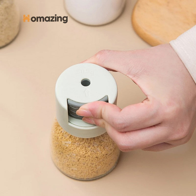 Salt Shaker Push Type Control Bottle