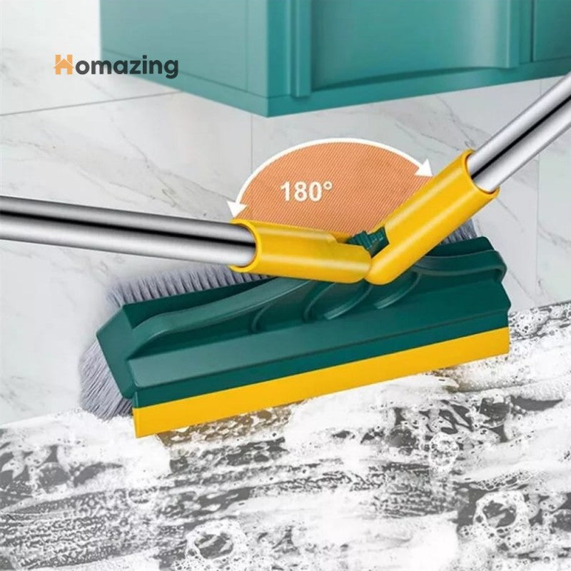 3 In 1 Floor Scrub Brush With Long Telescopic Handle