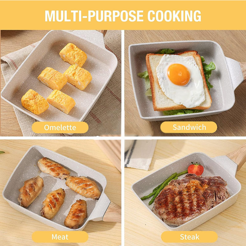 Egg Frying Pan Non-Stick -Square