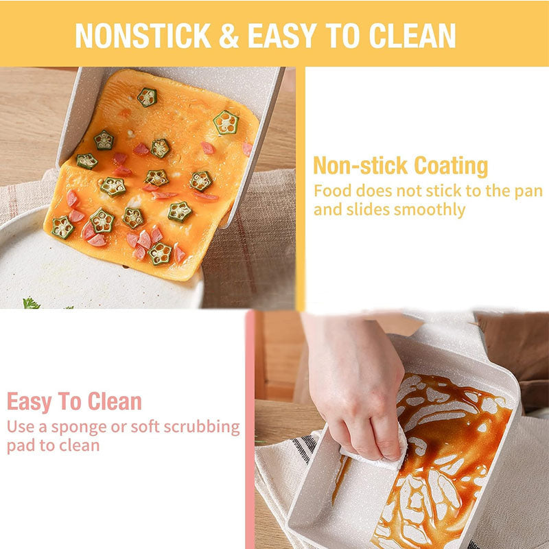 Egg Frying Pan Non-Stick -Square
