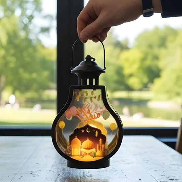 LED Lantern Lamp Stylish Portable Decorative Light