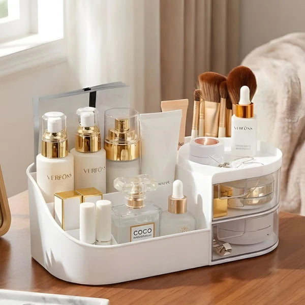 Makeup Cosmetic Storage Organizer With Drawer