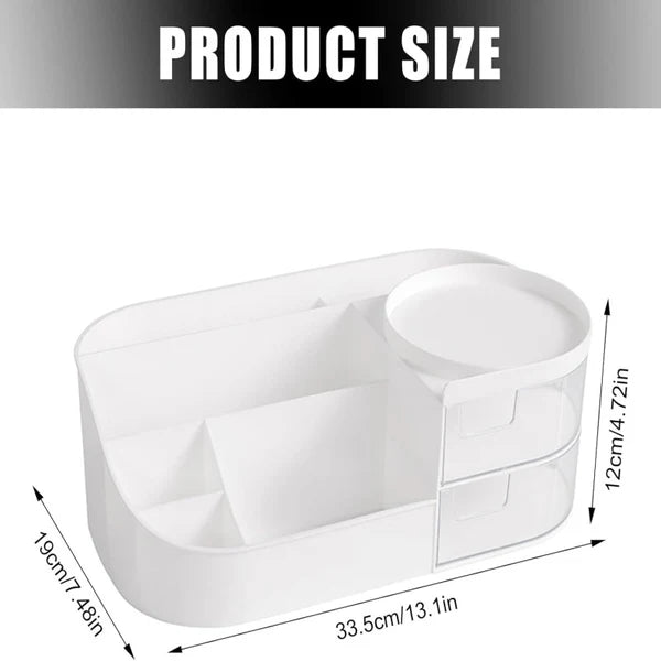Makeup Cosmetic Storage Organizer With Drawer