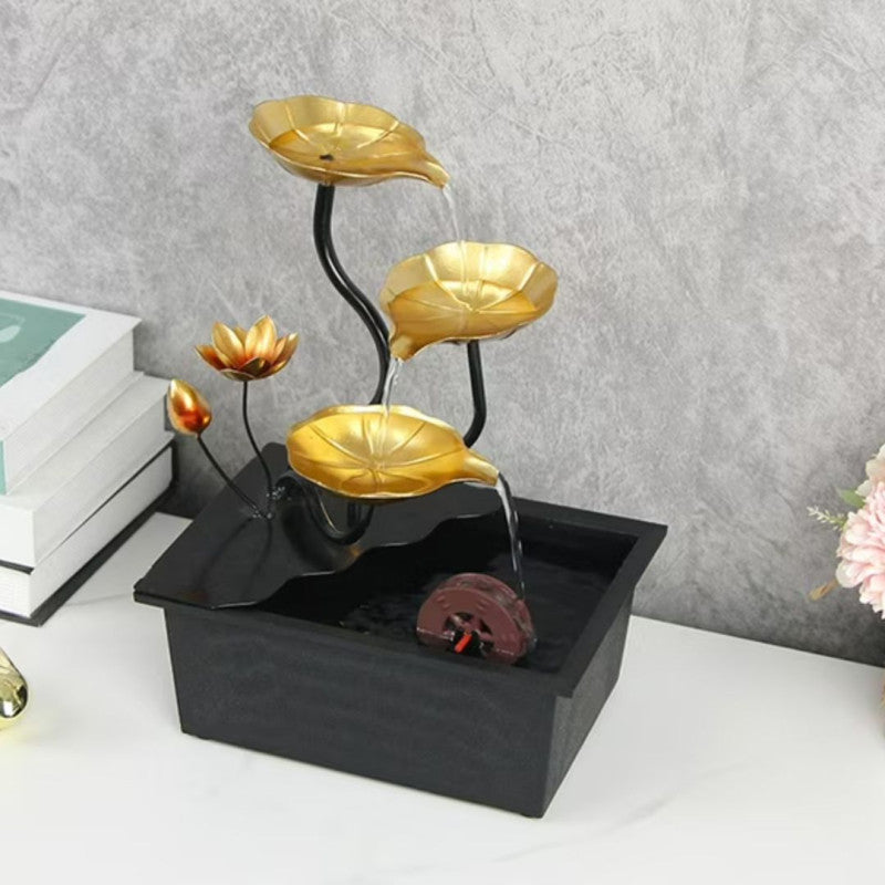 Flowing Water Fountain Decorative Tabletop Water Feature
