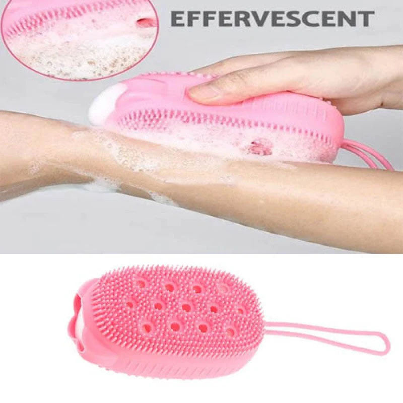 Silicone Bath & Massage Brush Double Sided