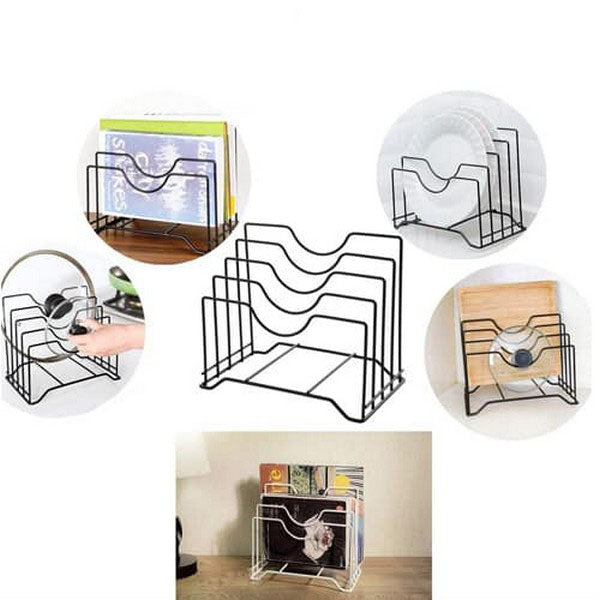 Pot Lid Chopping Board Rack Holder