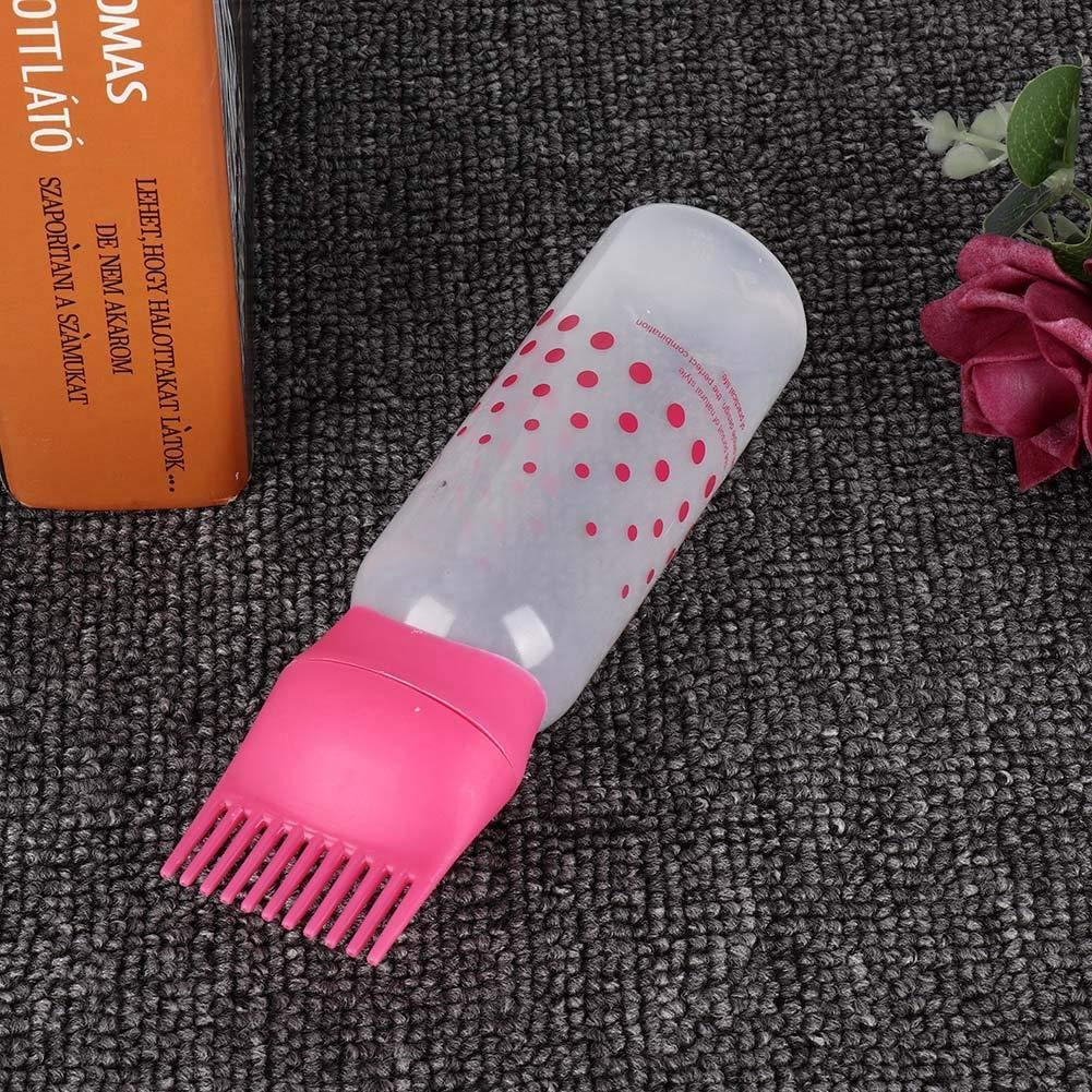 Hair Oil Comb bottle