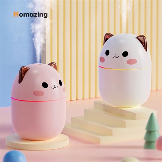Cute Air Humidifier With Night Light