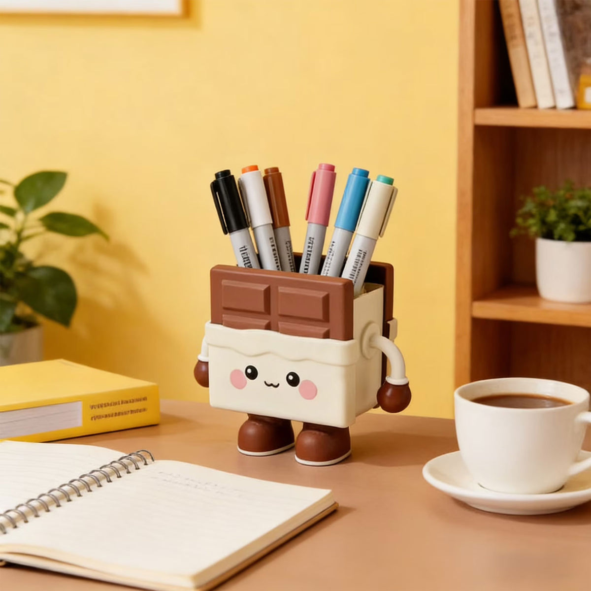 Cute Chocolate Bar Stationery Organizer