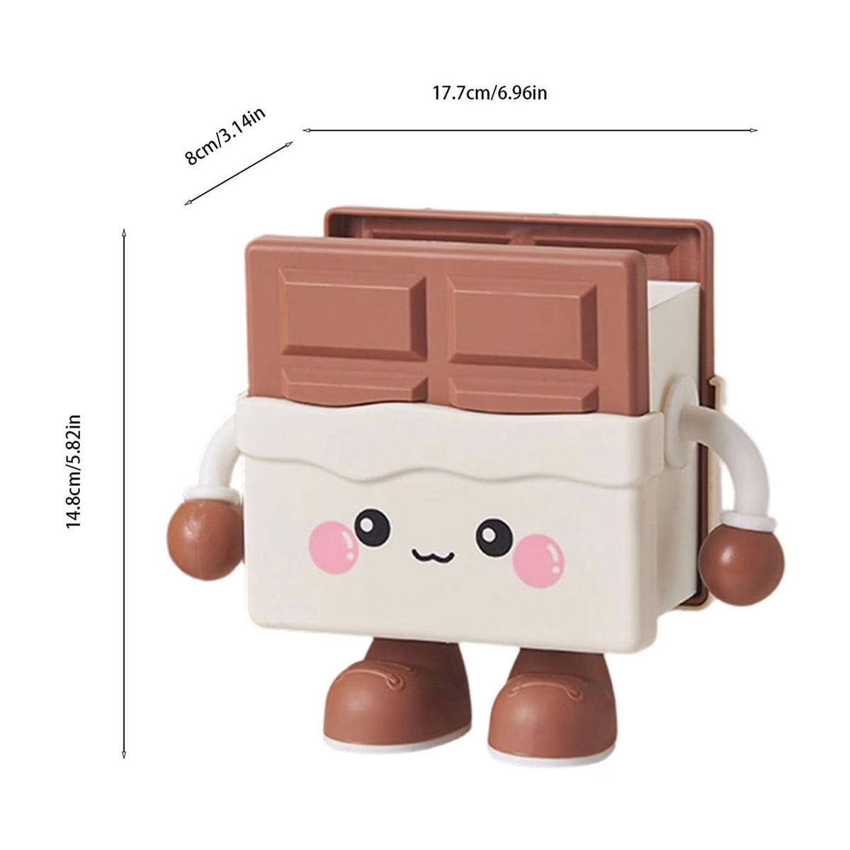Cute Chocolate Bar Stationery Organizer