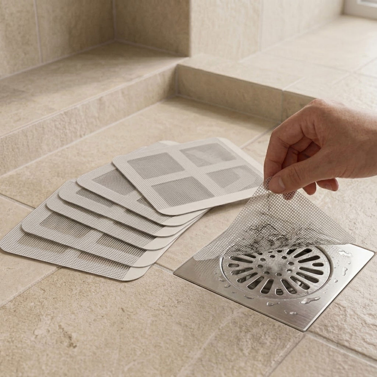 Disposable Floor Drain Sticker Pack Of 10