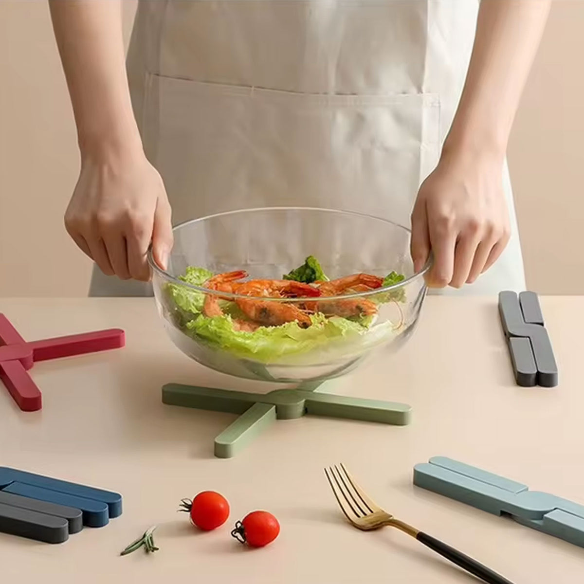 Foldable Heat-Resistant Countertop Protector
