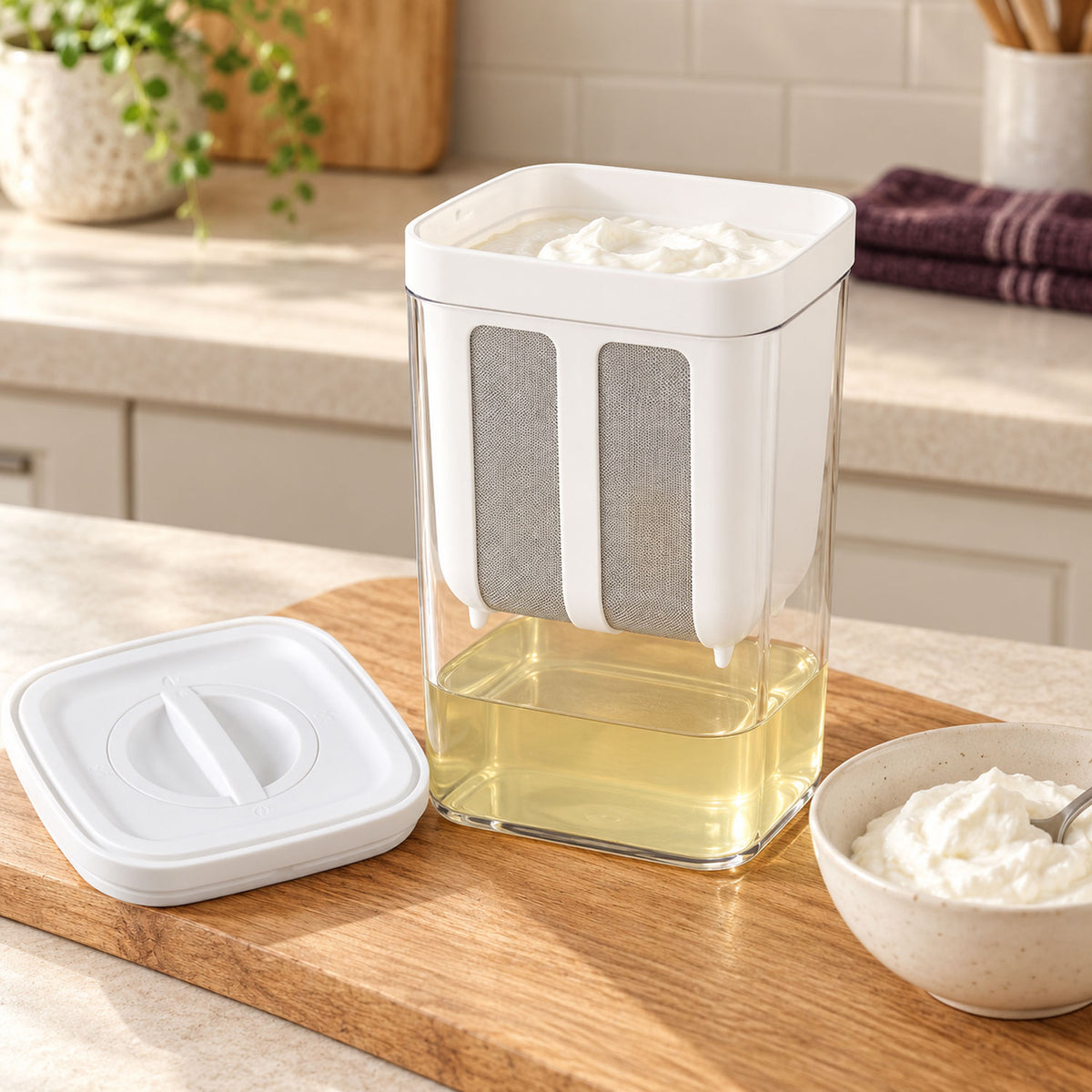 Greek Yogurt Maker Strainer 1100ML