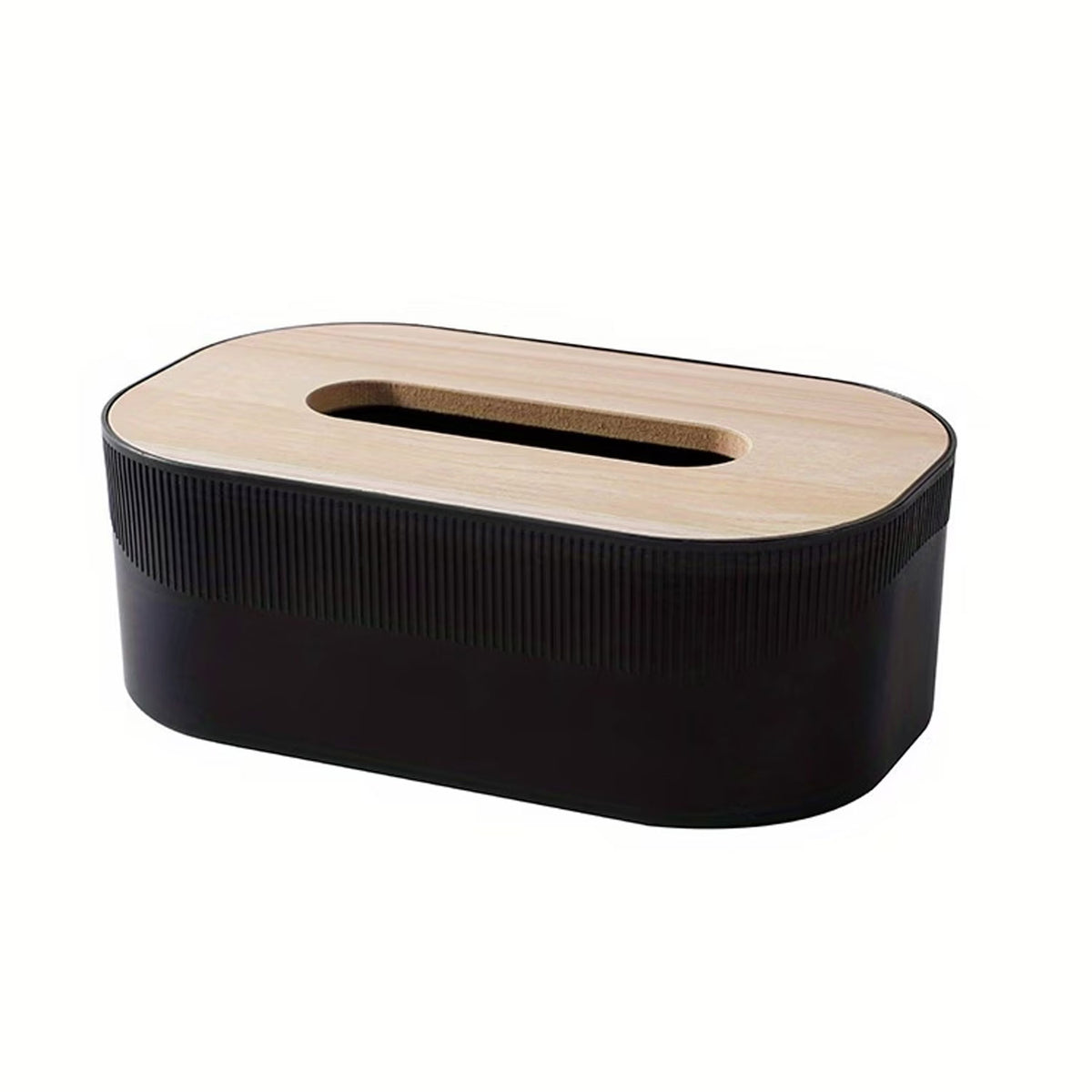 Modern Wooden Head Tissue Box for Home & Office
