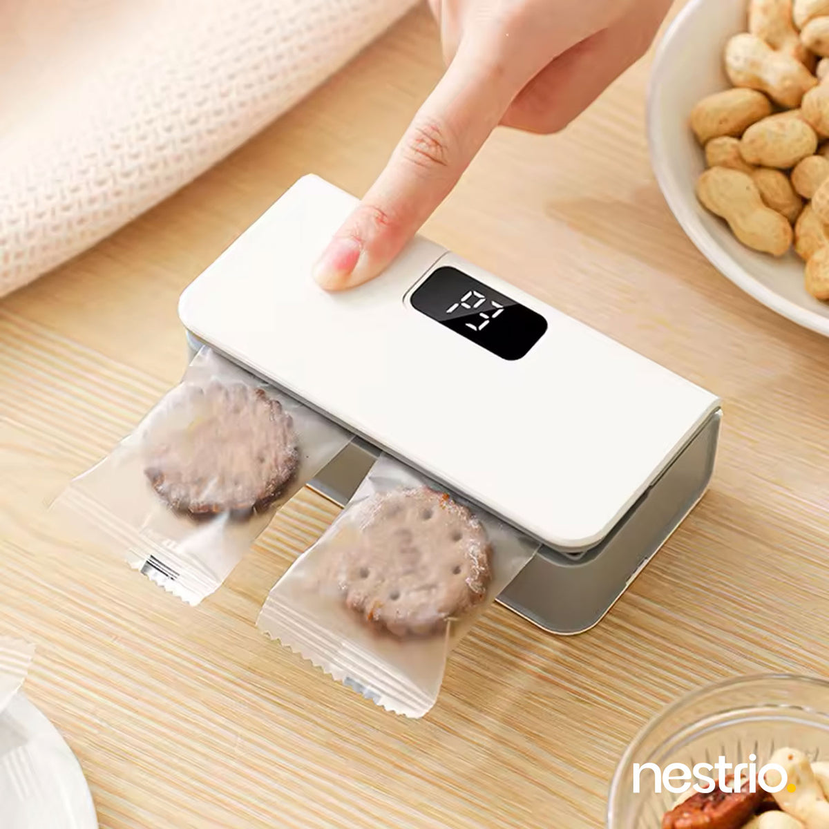 Rechargeable Handheld Sealing Machine Portable Heat Sealer