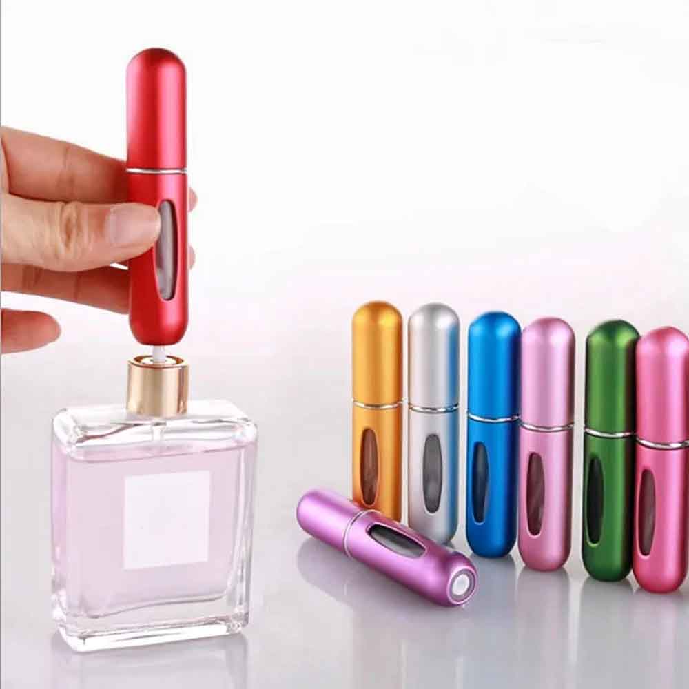 Refillable Mini Perfume Spray Bottle 2 Pcs