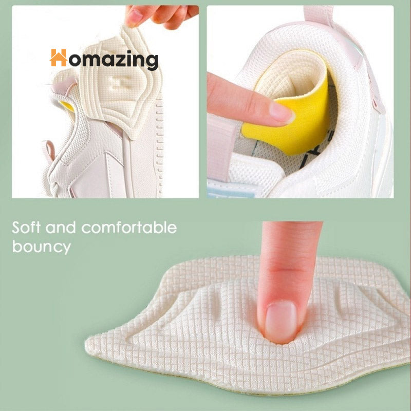 Shoe Insole Heel Patch Pads Pack Of 2 Pair