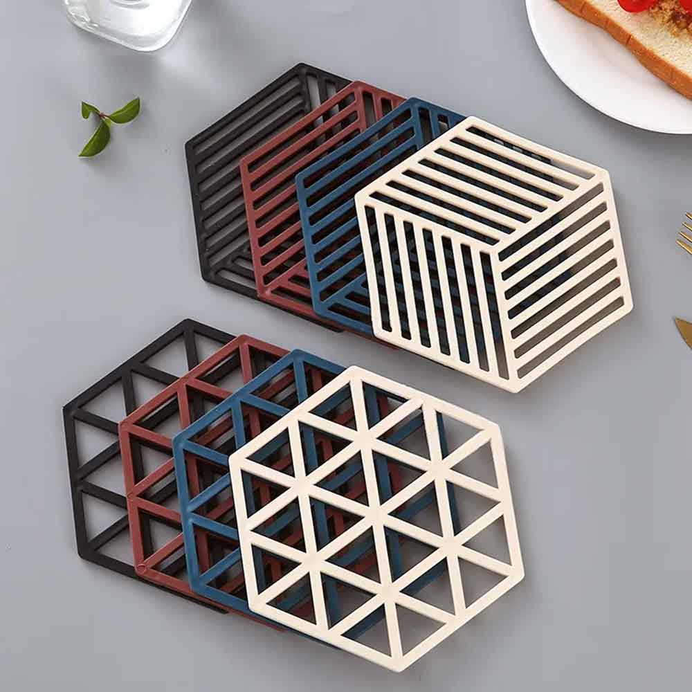 Silicone Insulation Placemat Pack Of 4