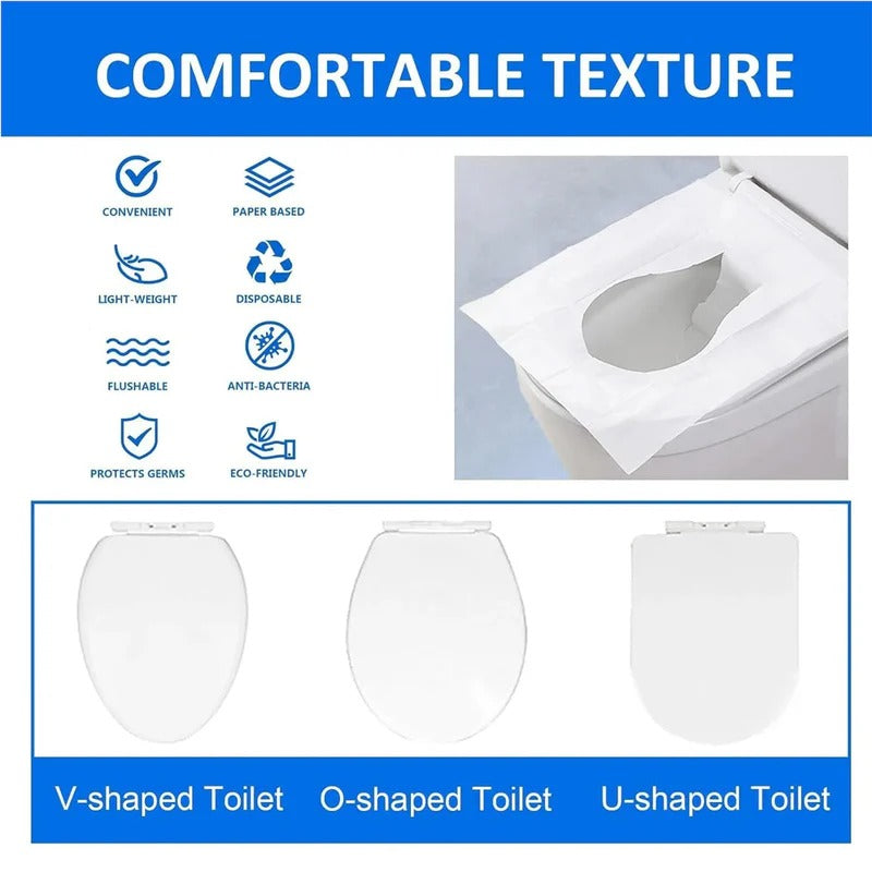 Toilet Seat Cover 10Pcs Disposable In Water