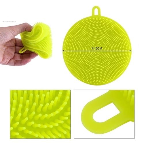 Silicon Dish Washing Scrubber Pad