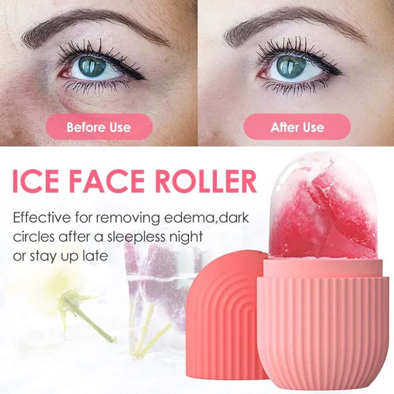 Silicone Face Ice Roller Massage