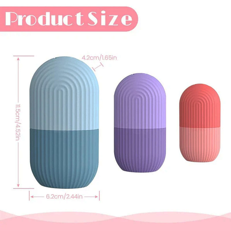 Silicone Face Ice Roller Massage